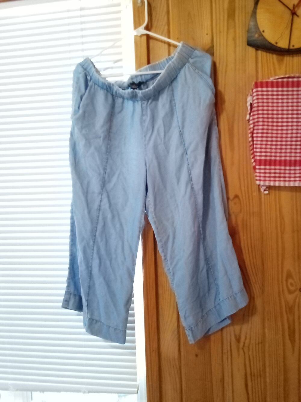 Grace Elements LTencel Capris Wide Leg Jeans